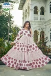 Indira By Chansi Trendz Poly Cotton Long Dresses Bulk Orders In India